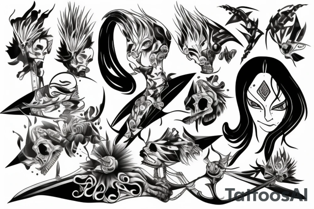 Grimmjow Jaegerjaquez tattoo idea