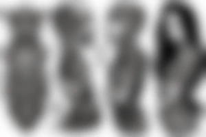 Intense Demonic woman Aura black smokey runic elaborate intricate expanded comprehensive tribalistic feral tattoo idea