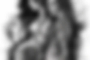 Intense Demonic woman Aura black smokey runic elaborate intricate expanded comprehensive tribalistic feral tattoo idea