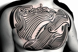 1960’s Mustang on my chest tattoo idea