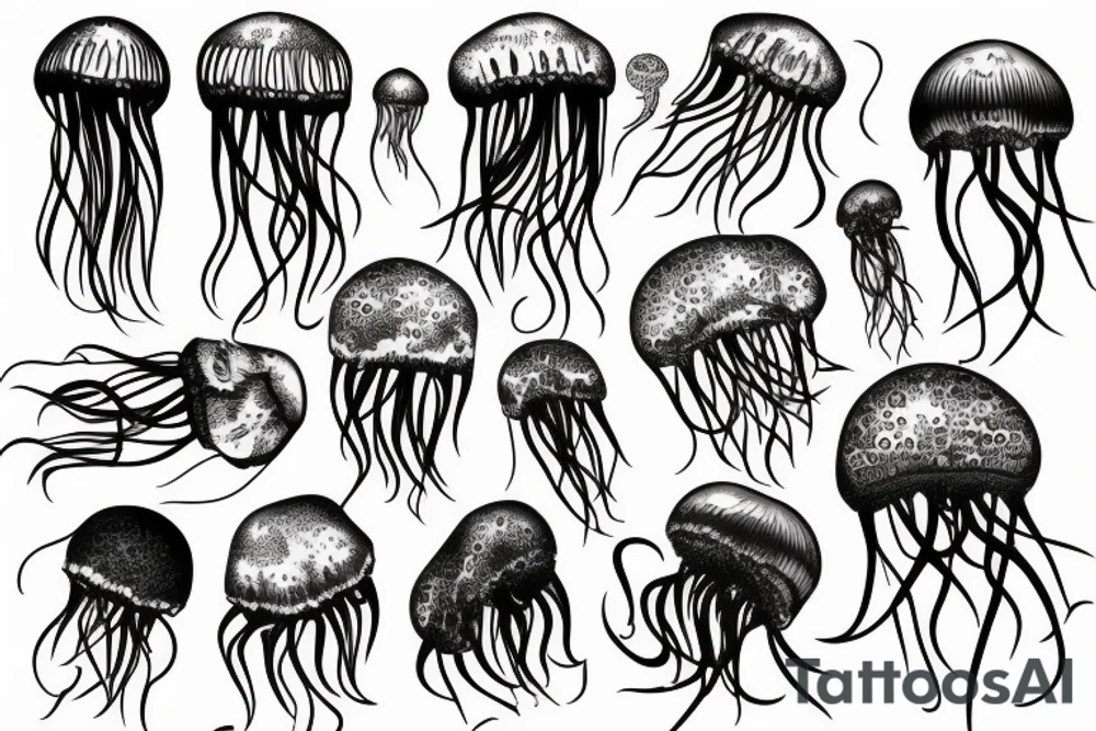 Jellyfish tattoo idea