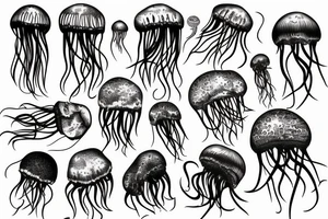 Jellyfish tattoo idea
