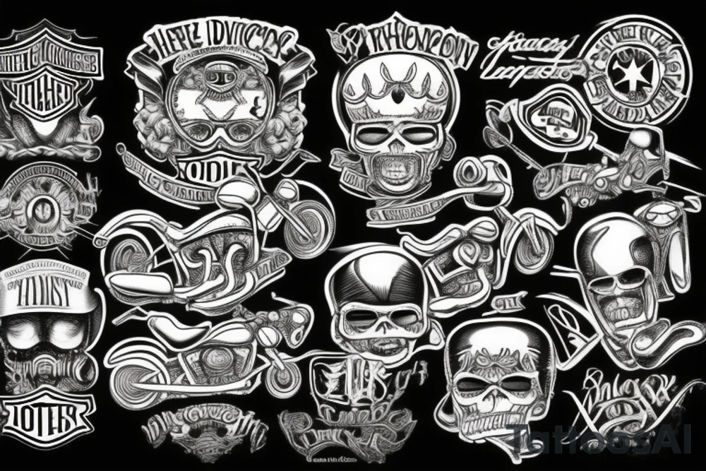 Harley Davidson OLD SCHOOL
CHOPPER tattoo idea Harley Davidson OLD SCHOOL
CHOPPER tattoo idea