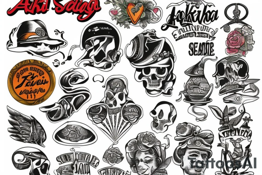 ALOHA tattoo idea