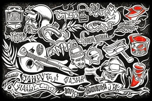 ALOHA tattoo idea