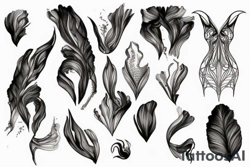 Iris van herpen tattoo idea