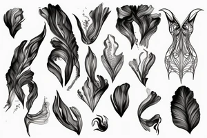 Iris van herpen tattoo idea