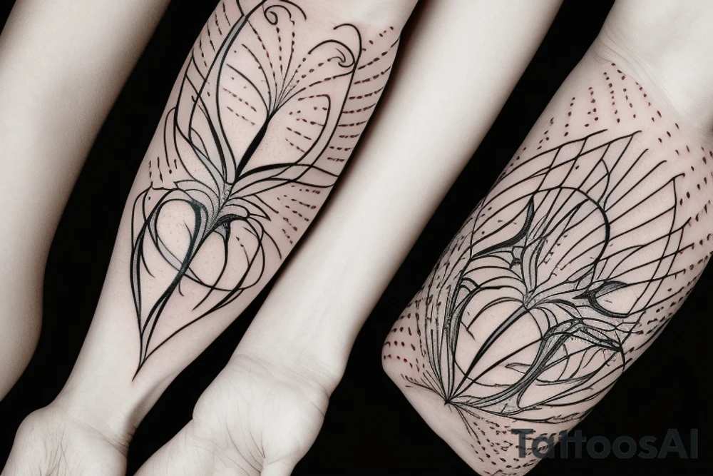 Iris van herpen tattoo idea
