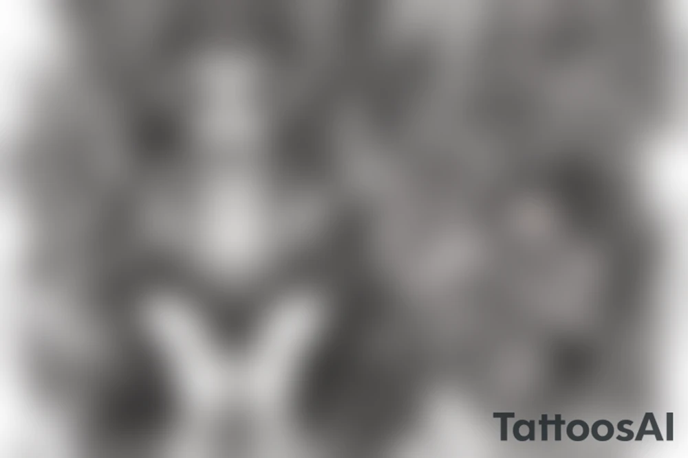 Necromancer Woman Intense Elaborate Intricate Comprehensive Detailed Gorgeous Vibrant tattoo idea