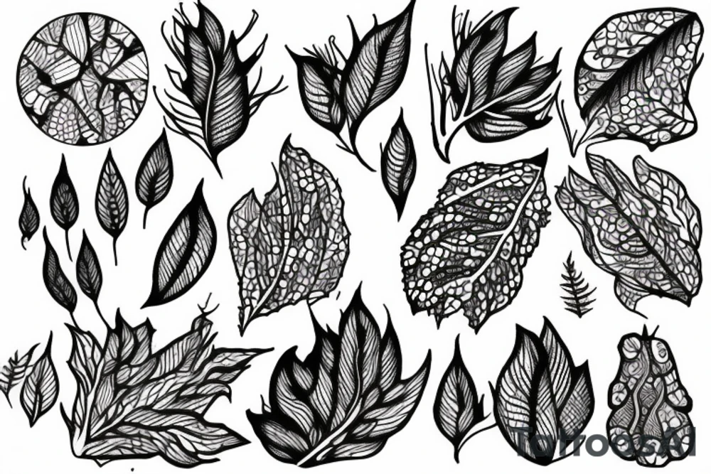 A plant tattoo idea