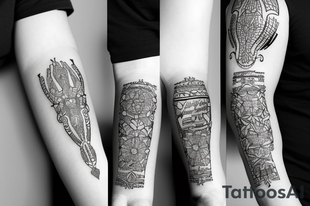 Likoris arm tattoo idea