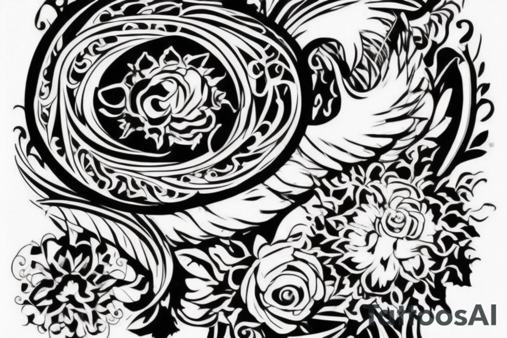 Татуировка в стиле Чикано с элементами рисунков Гигера tattoo idea Татуировка в стиле Чикано с элементами рисунков Гигера tattoo idea