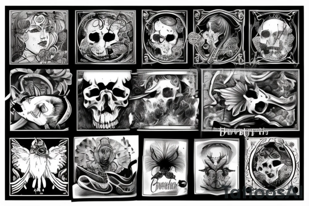 Рисунок Гигера Руди tattoo idea