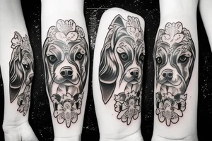 About dog tattoo idea