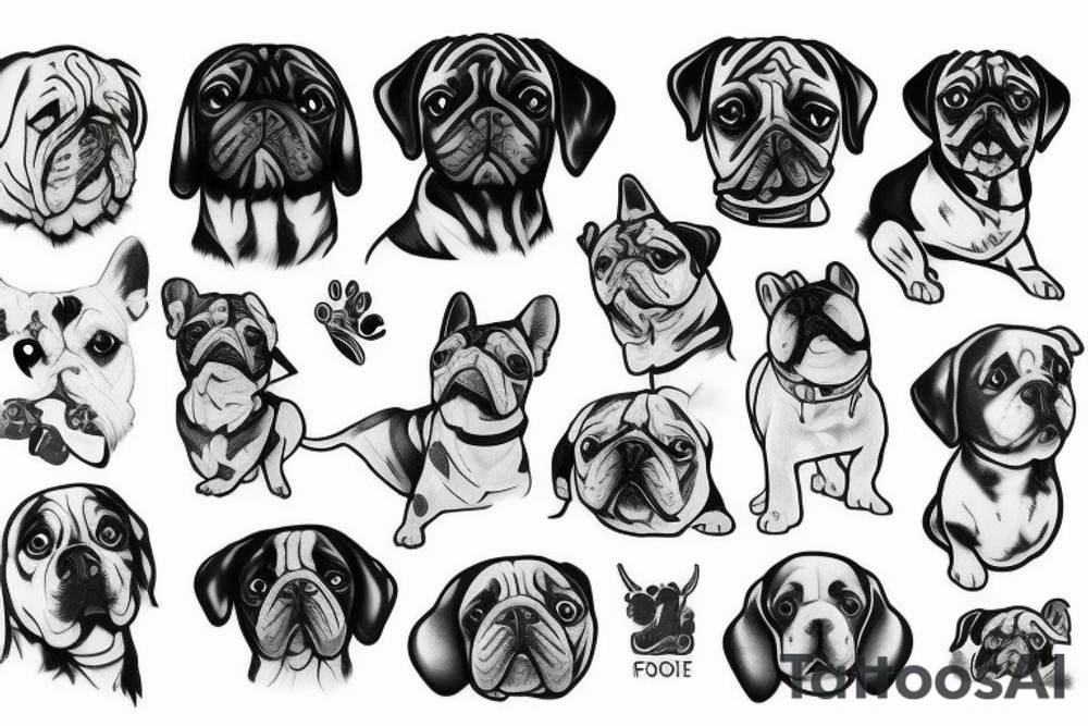 About dog tattoo idea