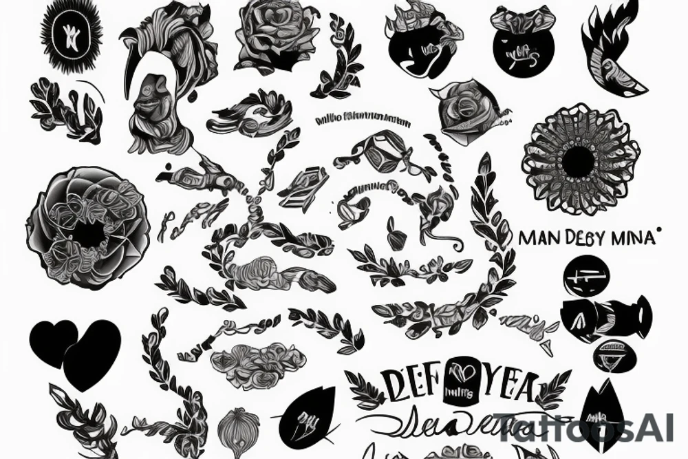 Put my name: "Deyler Mena" tattoo idea