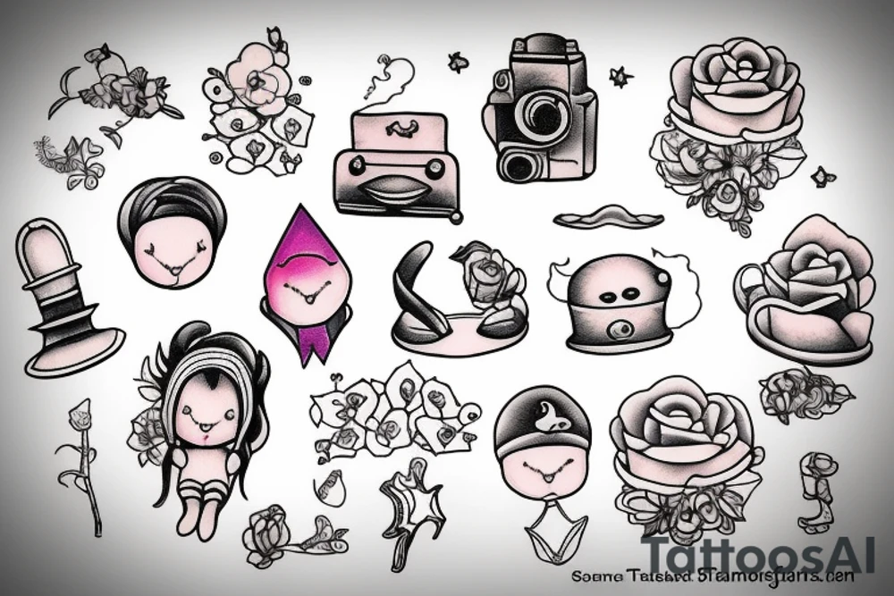 Mini friendship tattoos for designers tattoo idea