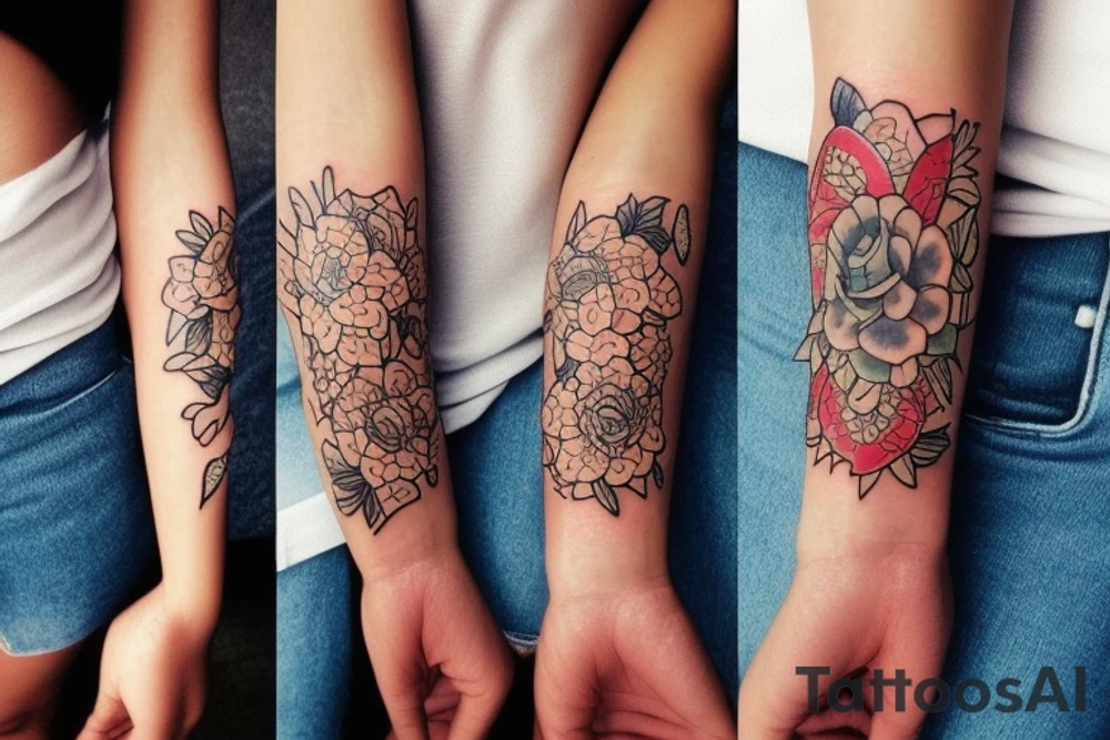 Mini friendship tattoos tattoo idea