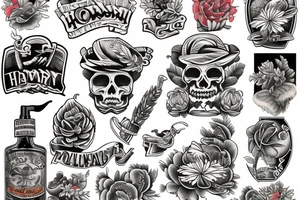Shoulder hawaiian tattoo idea