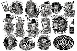 Irish design on shoulder tattoo idea