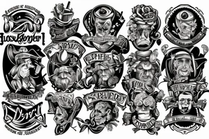 Irish design on shoulder tattoo idea
