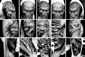 predator tattoo idea