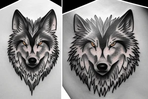 wolf pack tattoo idea
