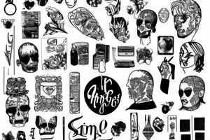 The 1975 tattoo tattoo idea