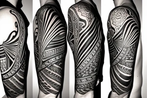 Half sleeve, grand piano tattoo idea