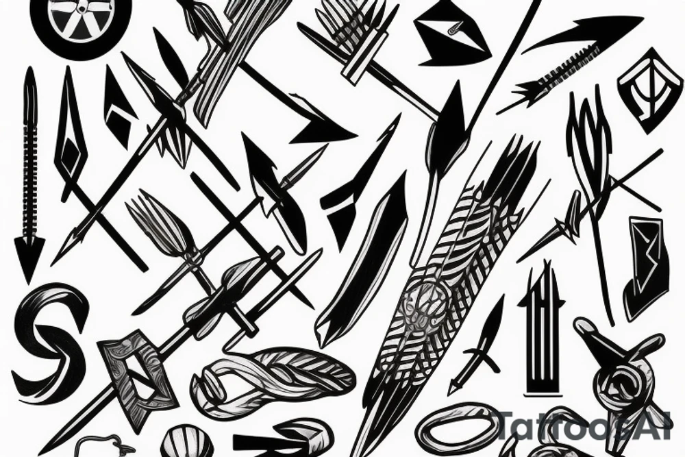 arrow tattoo idea