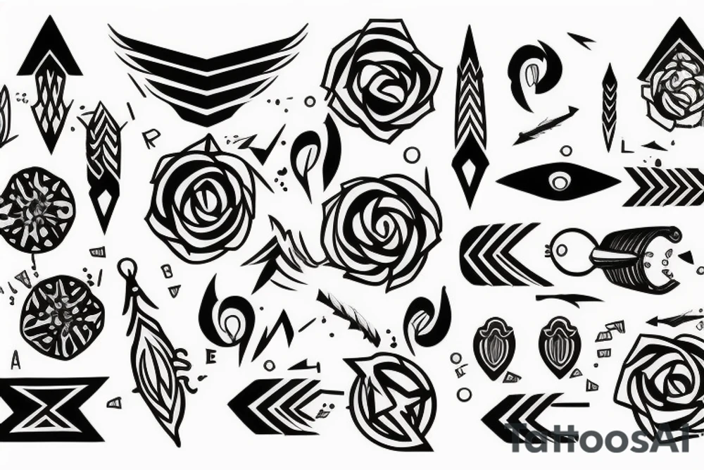 arrow tattoo idea