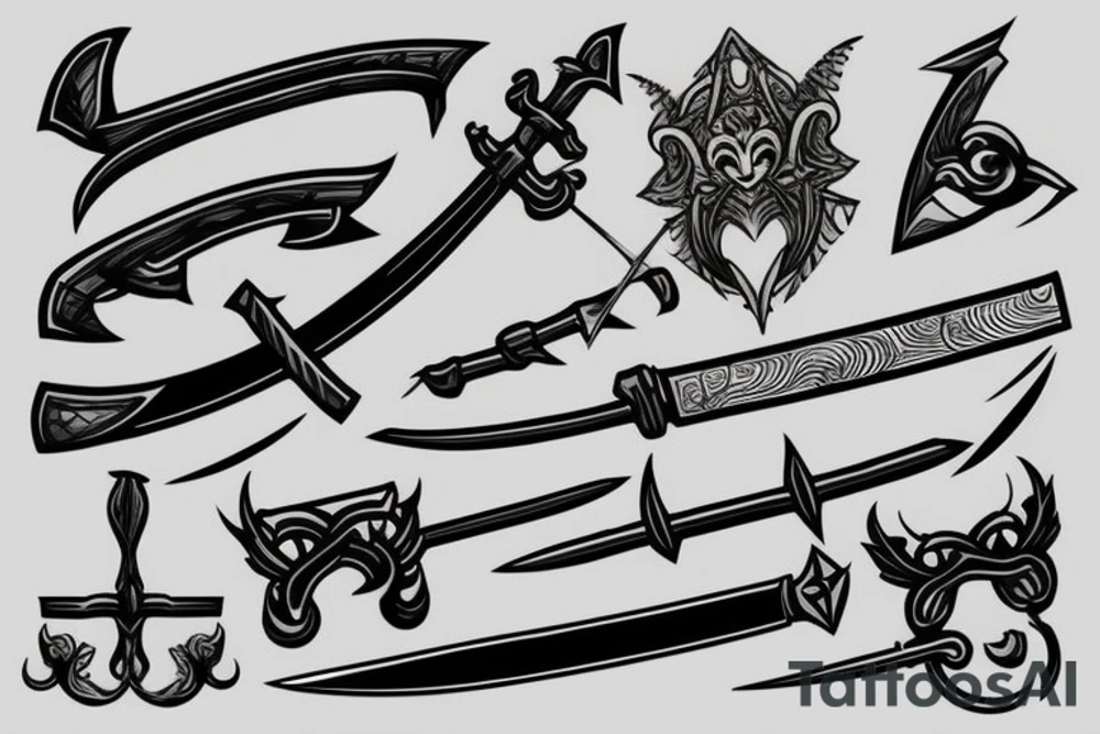 Sword tattoo idea