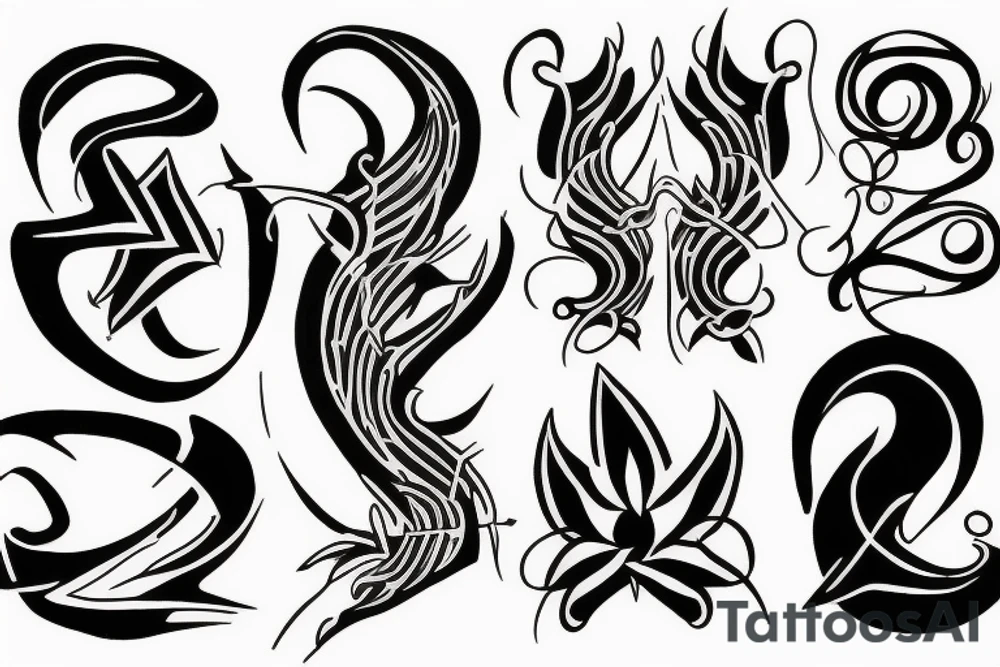 Noahs arc tattoo idea