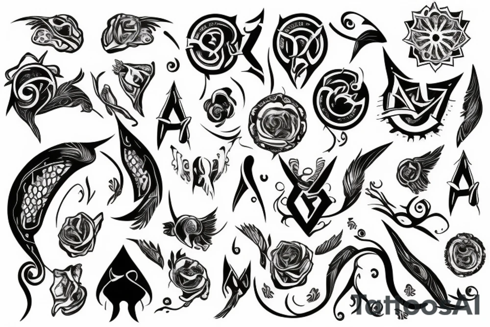 Noahs arc tattoo idea