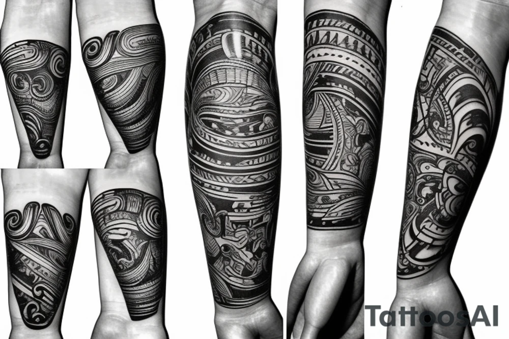Musical arm sleeve, grand piano and half arm sleeve tattoo idea