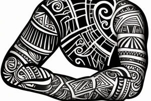 Half arm sleeve grand piano tattoo idea