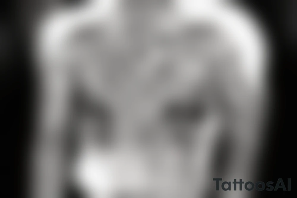 Full body intricate runic detailed complete viking comprehensive elaborate surging smokey tattoo idea