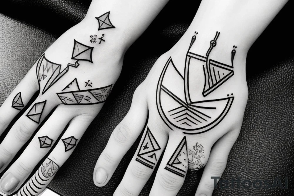 Finger tattoo idea