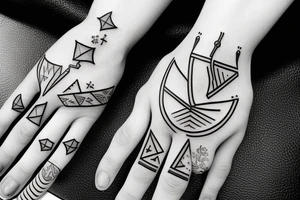 Finger tattoo idea