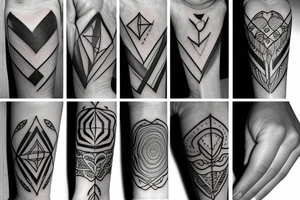 Tattoo aroubd fingers tattoo idea