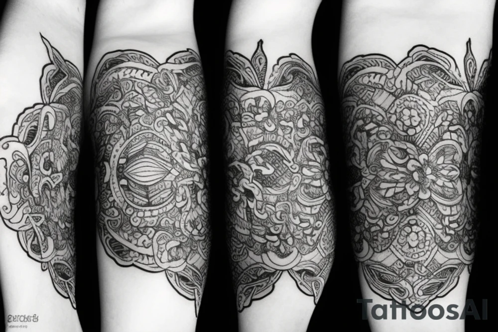 Detailed Cotton tattoo idea