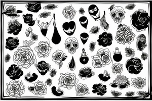 Detailed Cotton tattoo idea