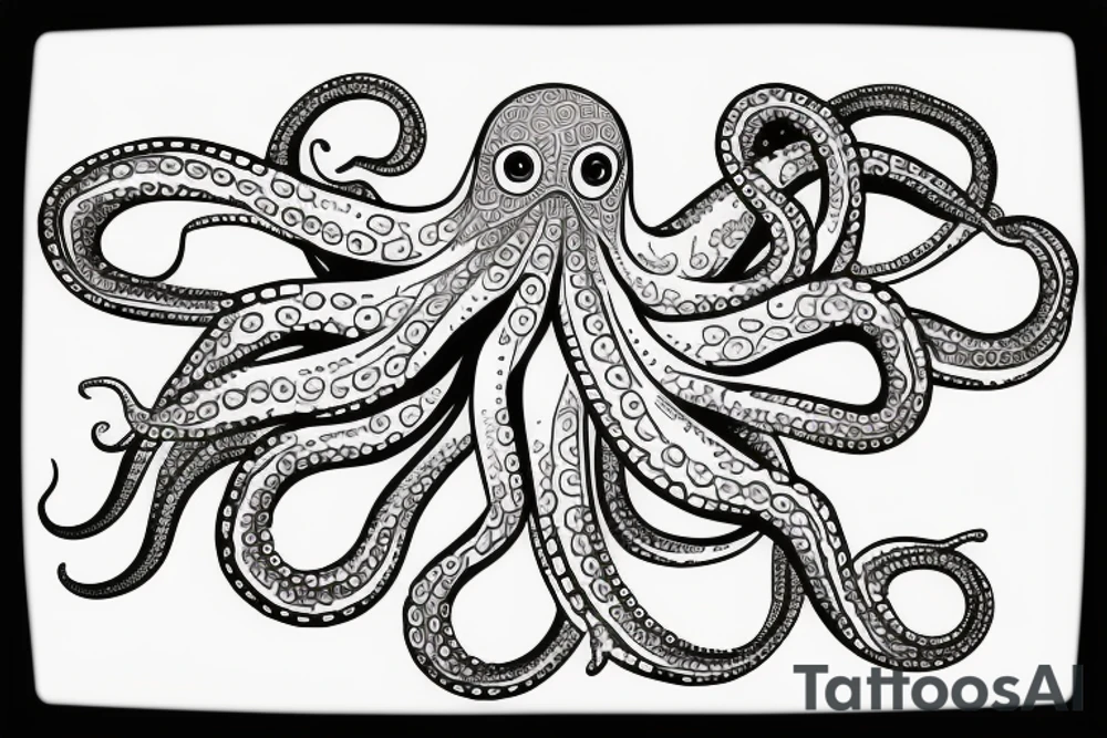 Octopus tattoo idea