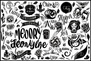 phrase How lucky I am to have something that makes saying goodbye so hard tattoo idea