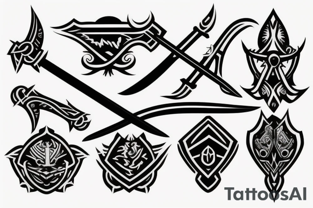 sword tattoo idea