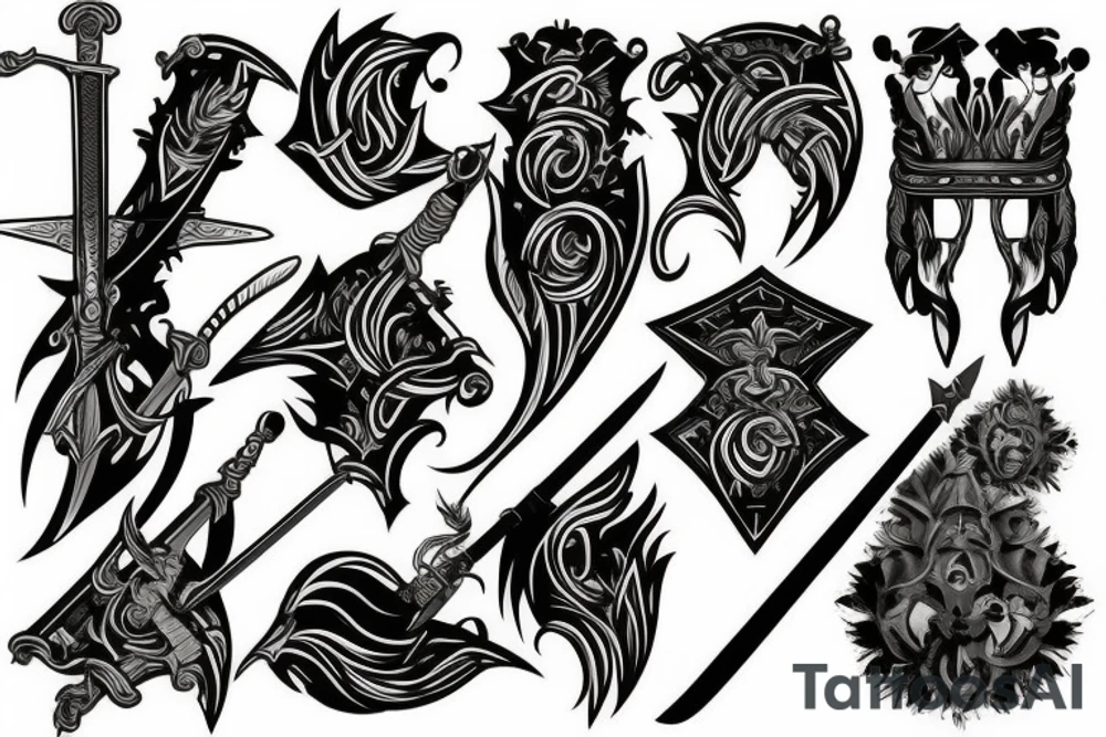 sword tattoo idea