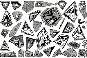 diamond tattoo idea