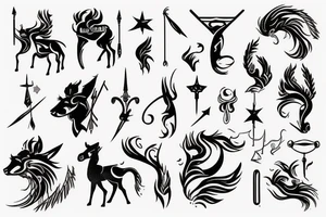 sagittarius tattoo idea