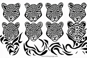 leopard tattoo idea