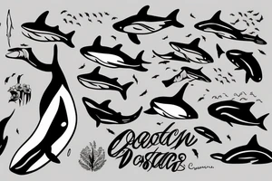 orca tattoo idea